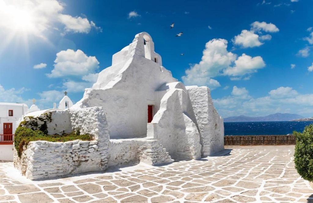 BUDGET DOWNTOWN APARTMENT- Harma I Mykonos Town Bagian luar foto